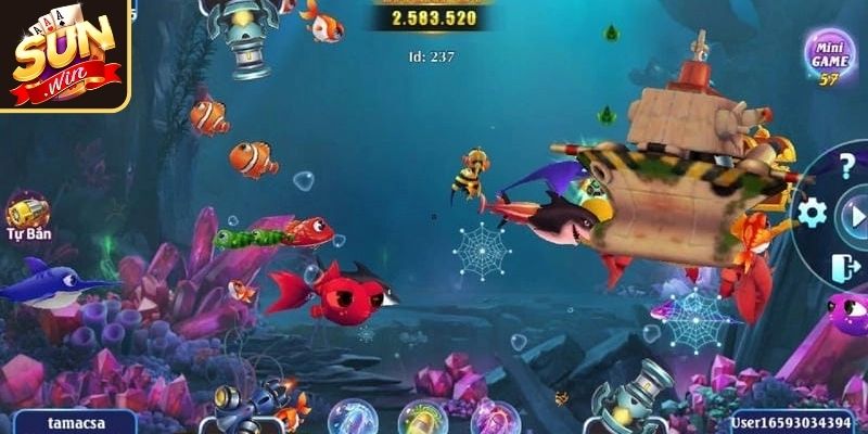 Bắn Cá Hải Tặc Sunwin – Thử Thách Đại Dương Cực Đỉnh 2 Các tính năng độc quyền chỉ có tại Bắn Cá Hải Tặc Sunwin