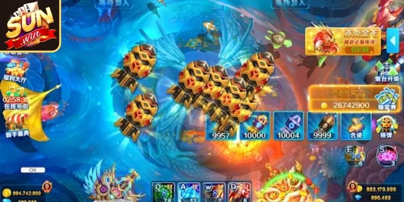 Điểm nổi trội thu hút bet thủ tham gia Bắn Cá Thần Tài Sunwin