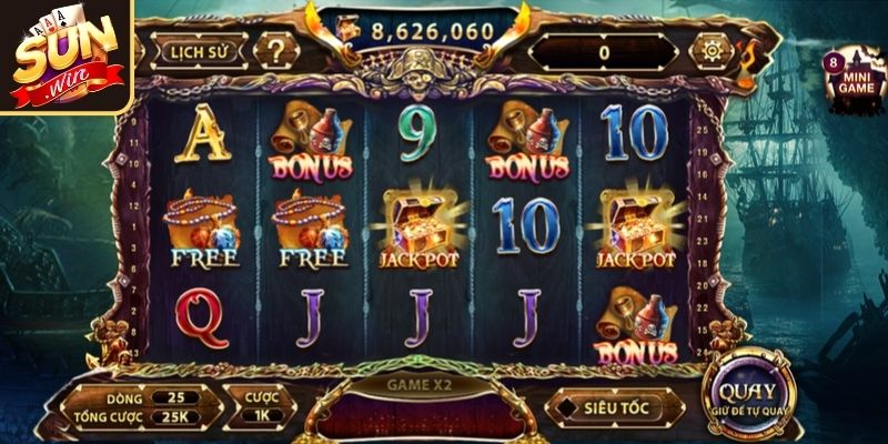 Cách quy chuẩn điểm thưởng Pirate King Sunwin theo từng chuỗi trùng khớp