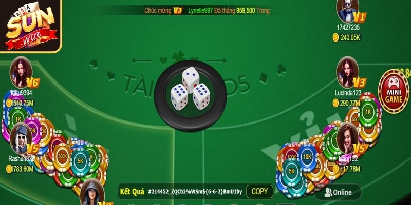 Tài Xỉu Md5 Sunwin – Trải Nghiệm May Mắn Hấp Dẫn 2025 2 Những cửa cược để bạn thử vận may với Tài Xỉu Md5 Sunwin